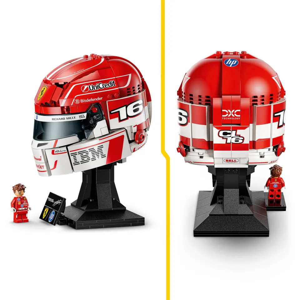 Lego Editions Vehicles Scuderia Ferrari HP Helm van Charles Leclerc Set 43014