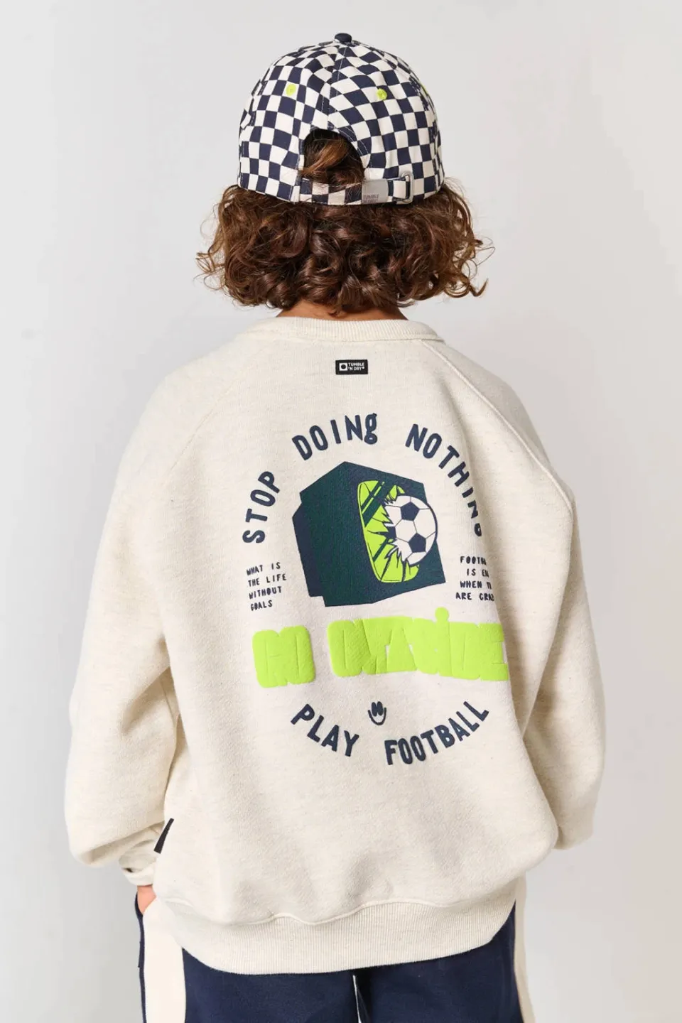 Tumble 'n Dry sweater met backprint - beige, foto 4