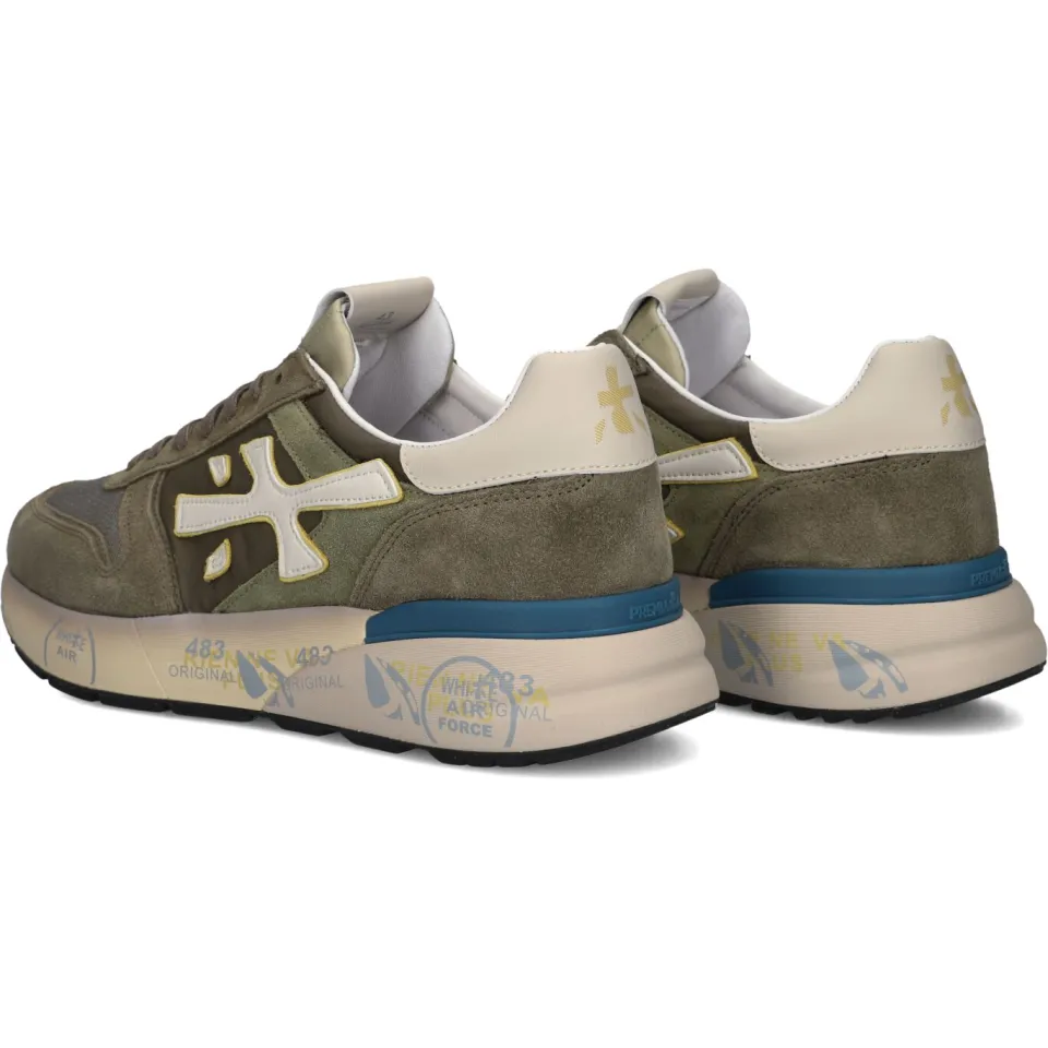 Premiata Mick sneaker groen, foto 3
