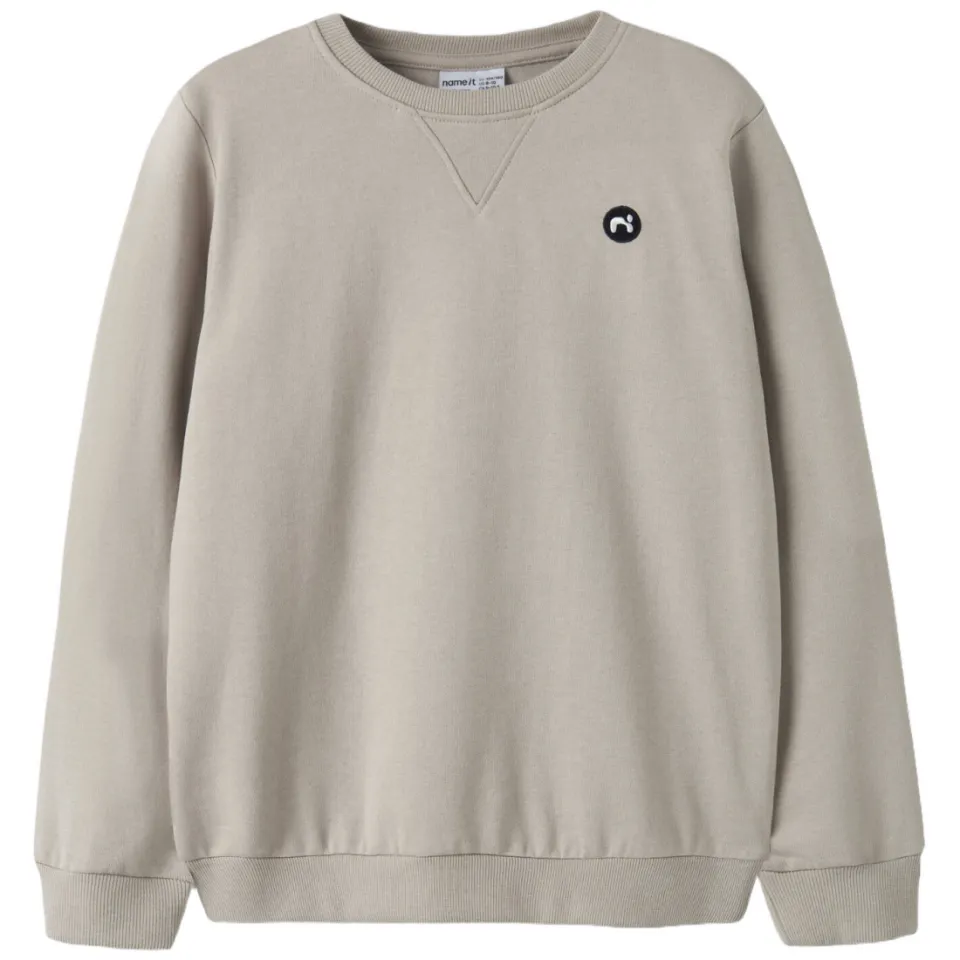 NAME IT KIDS sweater NKMVIMO lichtbruin pure cashmere, foto 3
