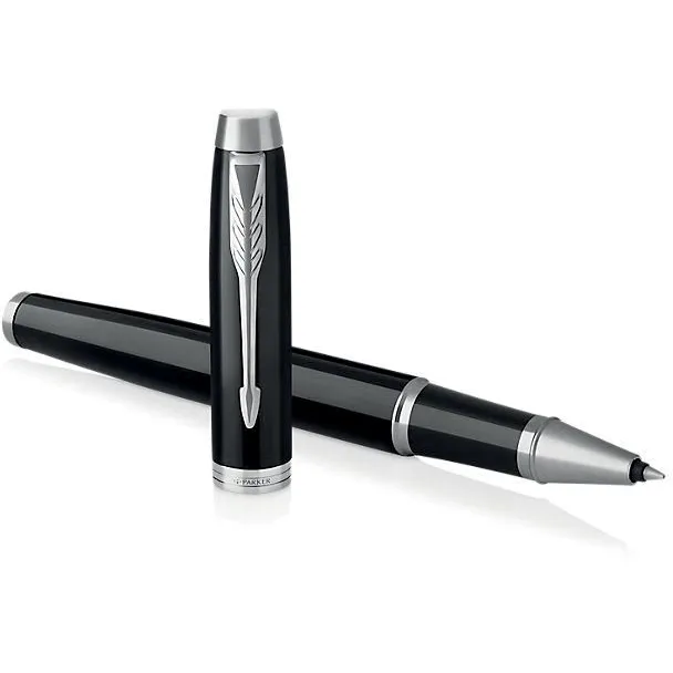 Parker Rollerpen parker im black ct fijn zwart