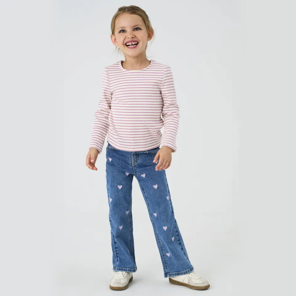KIDS ONLY MINI wide leg jeans light blue denim, foto 3
