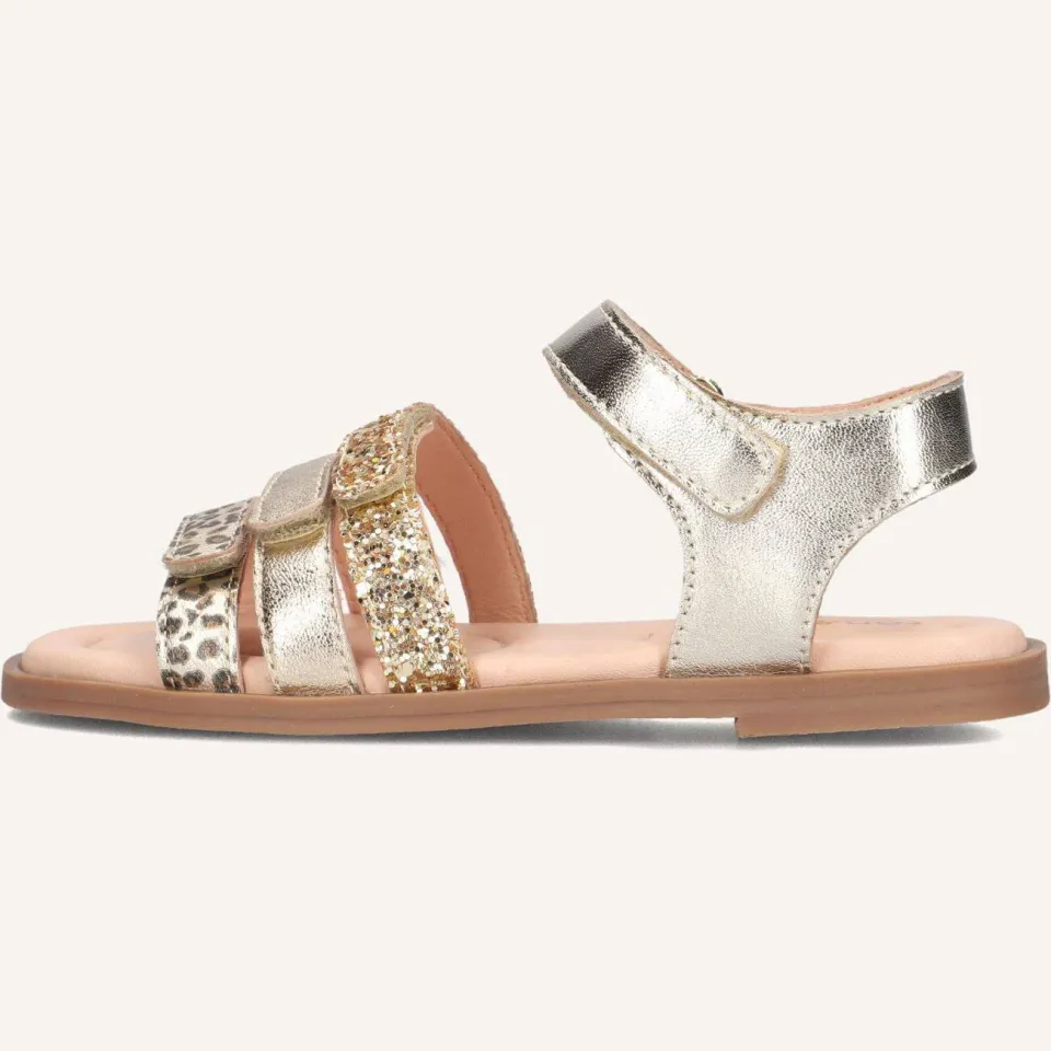 Ton & Ton Sandalen Lissa Goudkleurig, foto 5