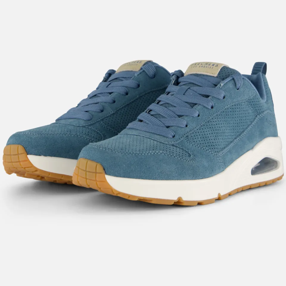 Skechers Uno Stand On Air lage sneakers blauw, foto 3
