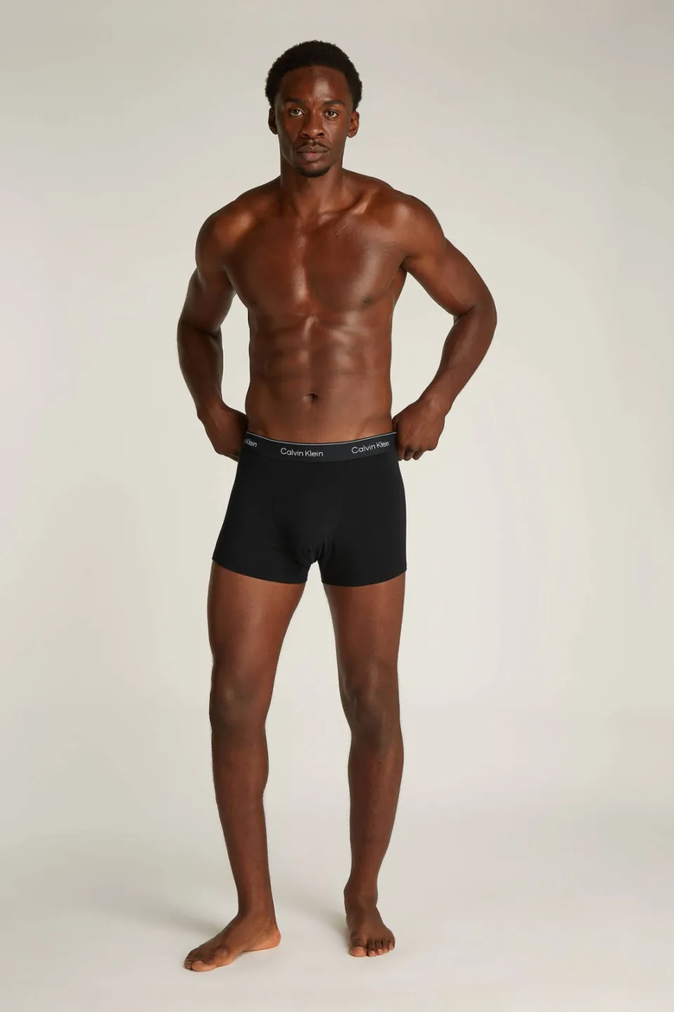 Calvin Klein Relaxed Cotton Stretch trunk boxershorts zwart (3-pack), foto 3