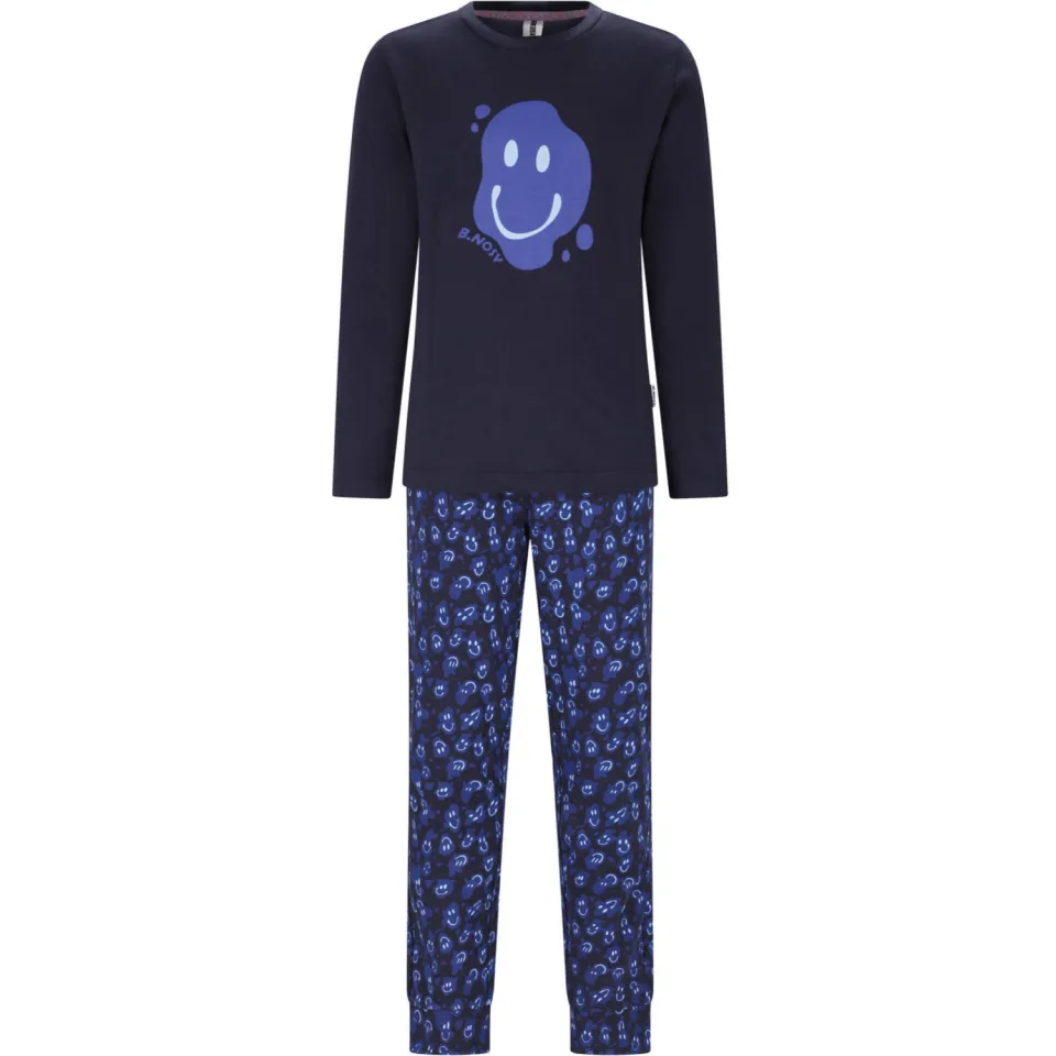 B.Nosy pyjama zwart/blauw, foto 2
