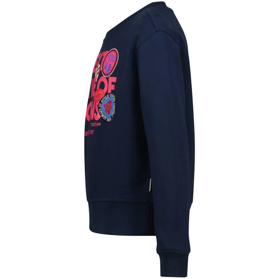 Vingino sweater met print - donkerblauw, foto 4