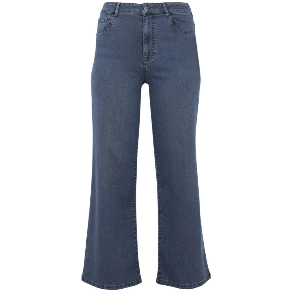 Yoek loose fit jeans dark blue denim, foto 2