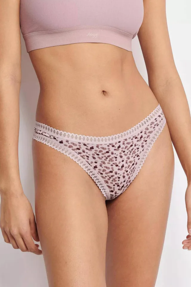 Sloggi GO string roze oudroze 3-pack, foto 5