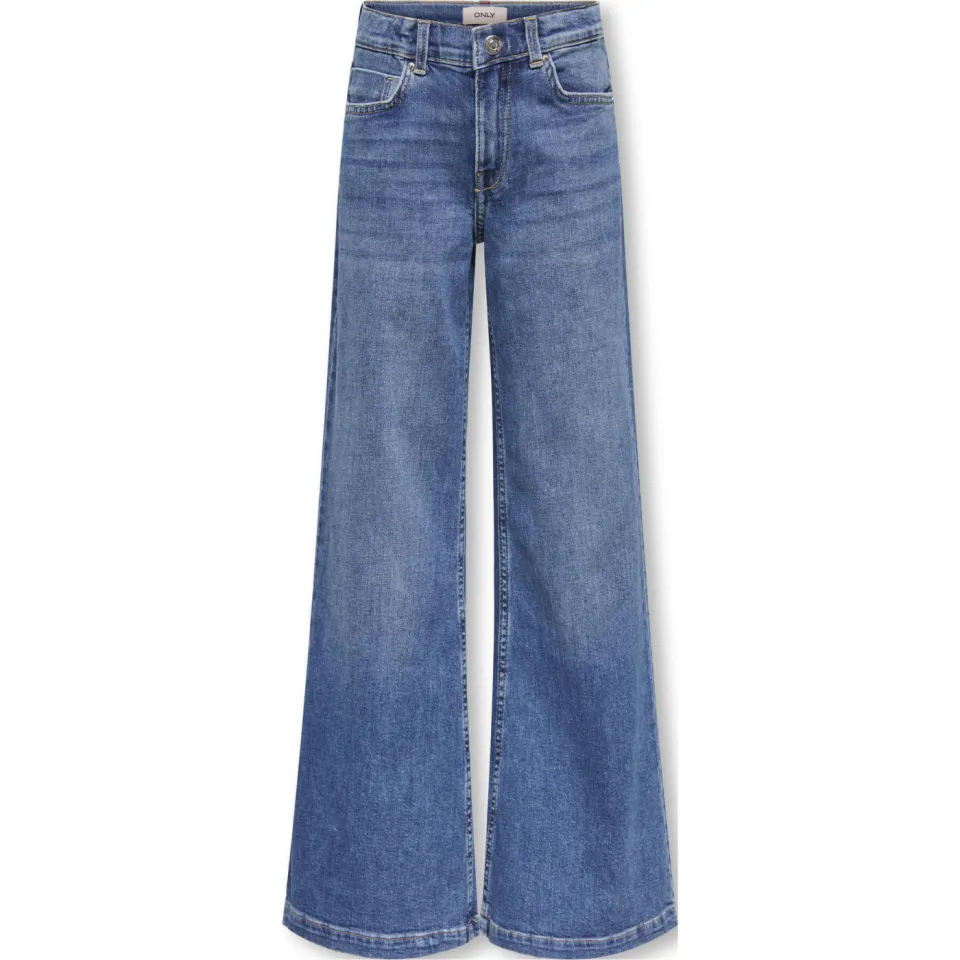KIDS ONLY GIRL wide leg jeans dark blue denim, foto 2