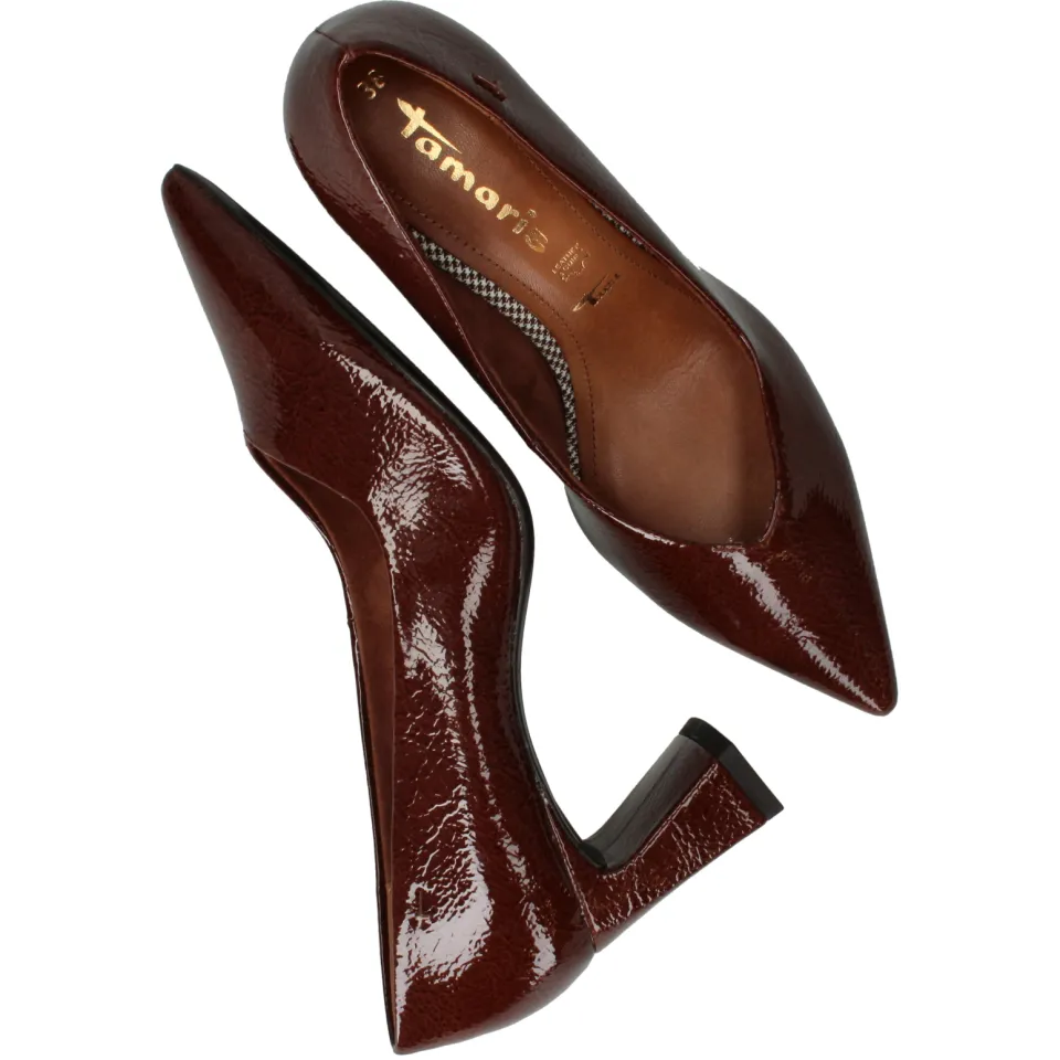 Tamaris bruine pumps, foto 5