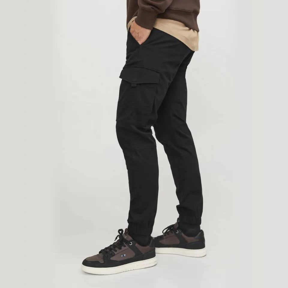 Jack & Jones Paul Flake Ana joggingbroek zwart, foto 4