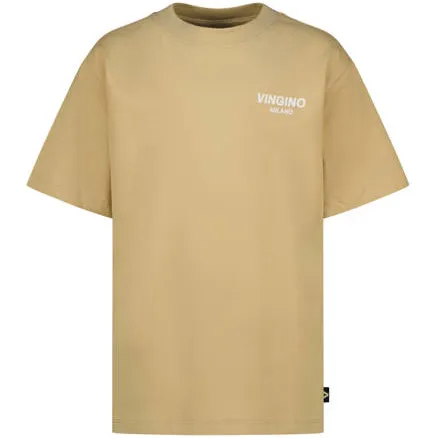 Vingino T-shirt beige met logo