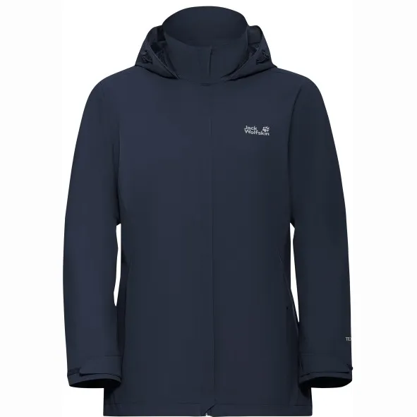 Jack Wolfskin outdoor jas - donkerblauw, foto 2