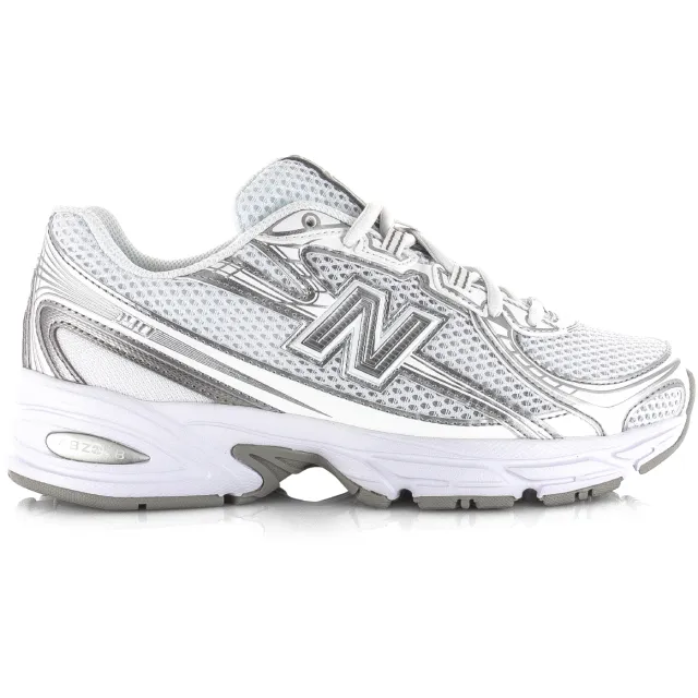 New Balance 740 sneaker wit zilver
