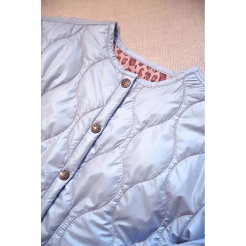 Like Flo reversible jas lichtblauw lichtblauw/roze, foto 2