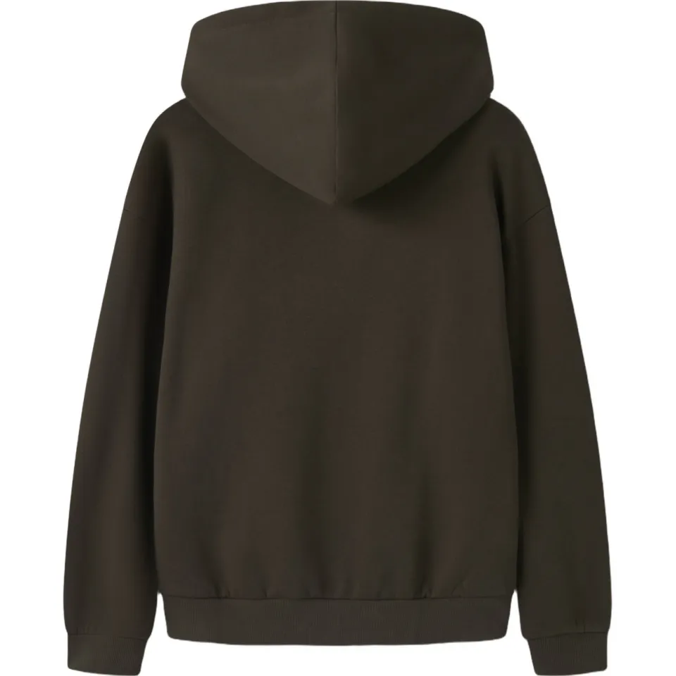 LMTD oversized hoodie - donkerbruin, foto 2
