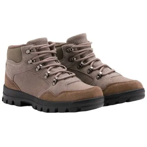 Mango Kids leren enkelboots met profielzool - taupe, foto 3
