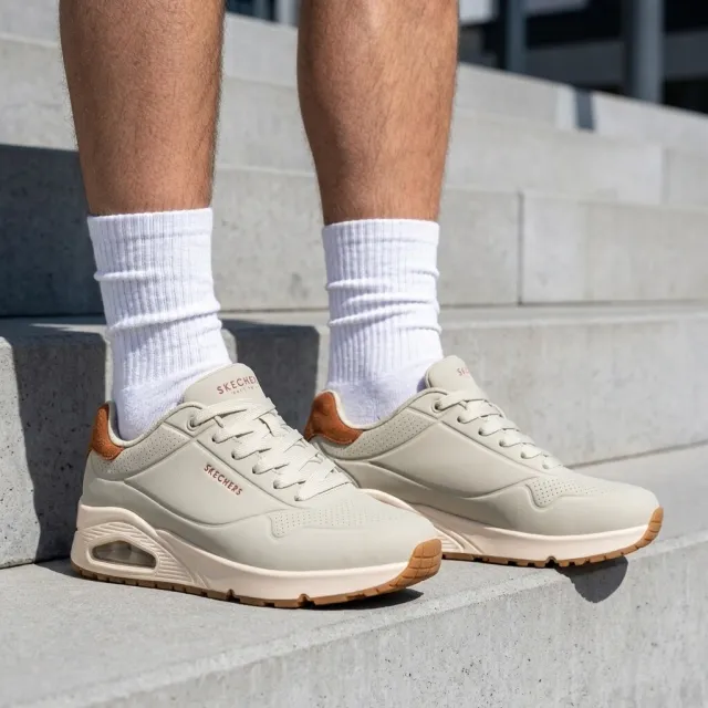 Skechers Uno Suited On Air sneakers beige, foto 7