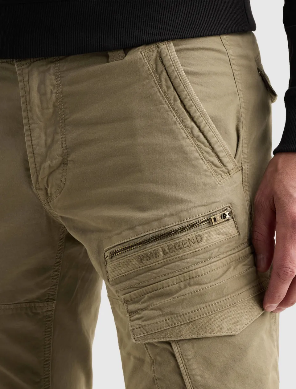 PME Legend Nordrop Cargo 3.0 Stretch Twill cargobroek zand, foto 5