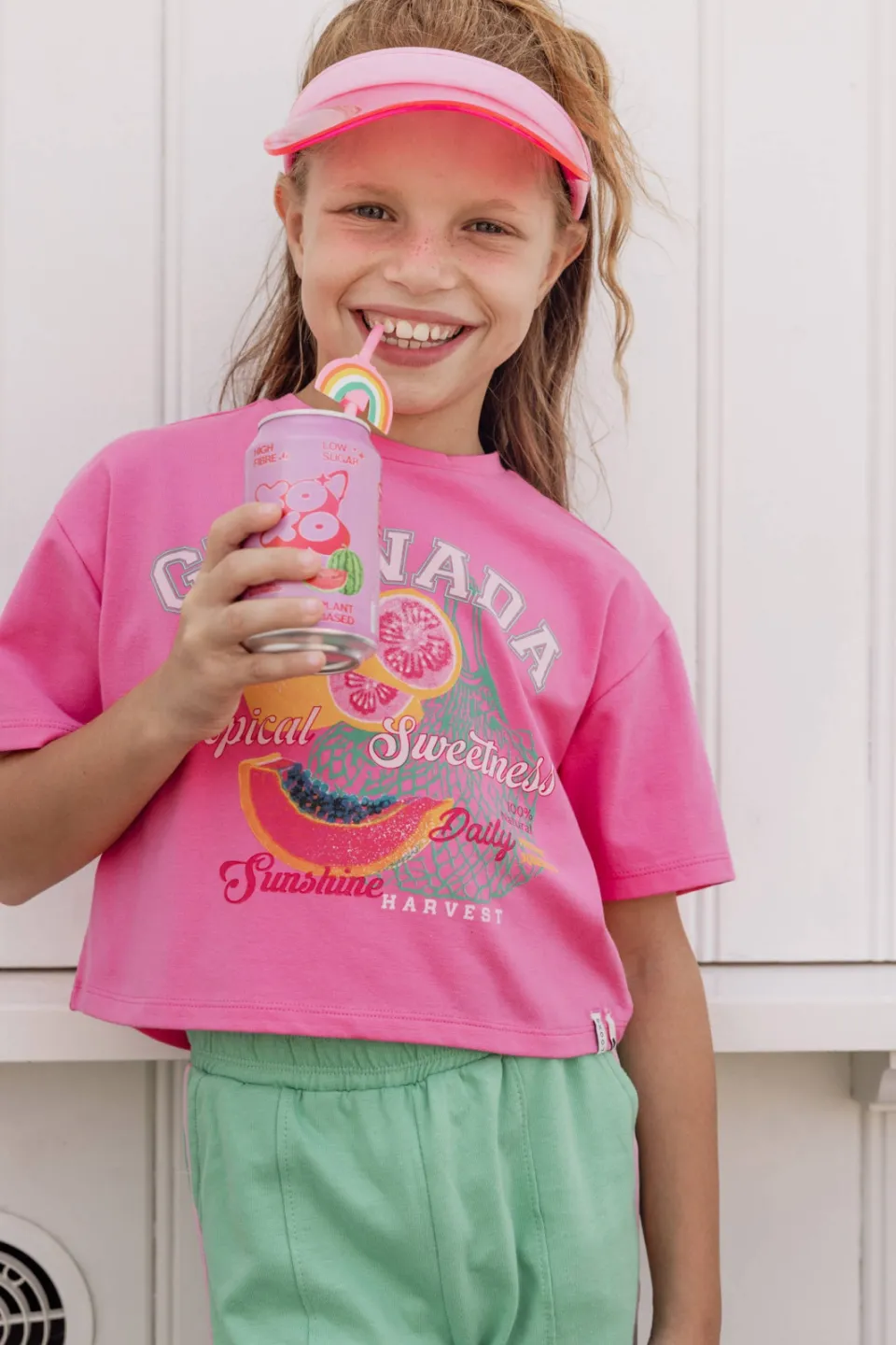 LOOXS little T-shirt roze, foto 7