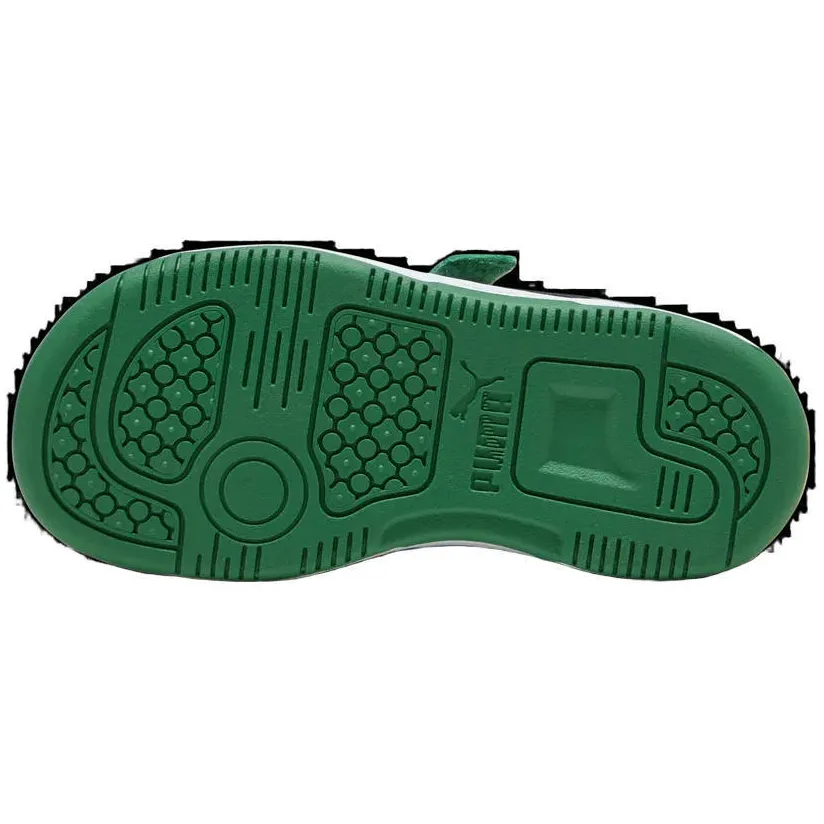 Puma Rebound Slam Low sneakers groen zwart, foto 3