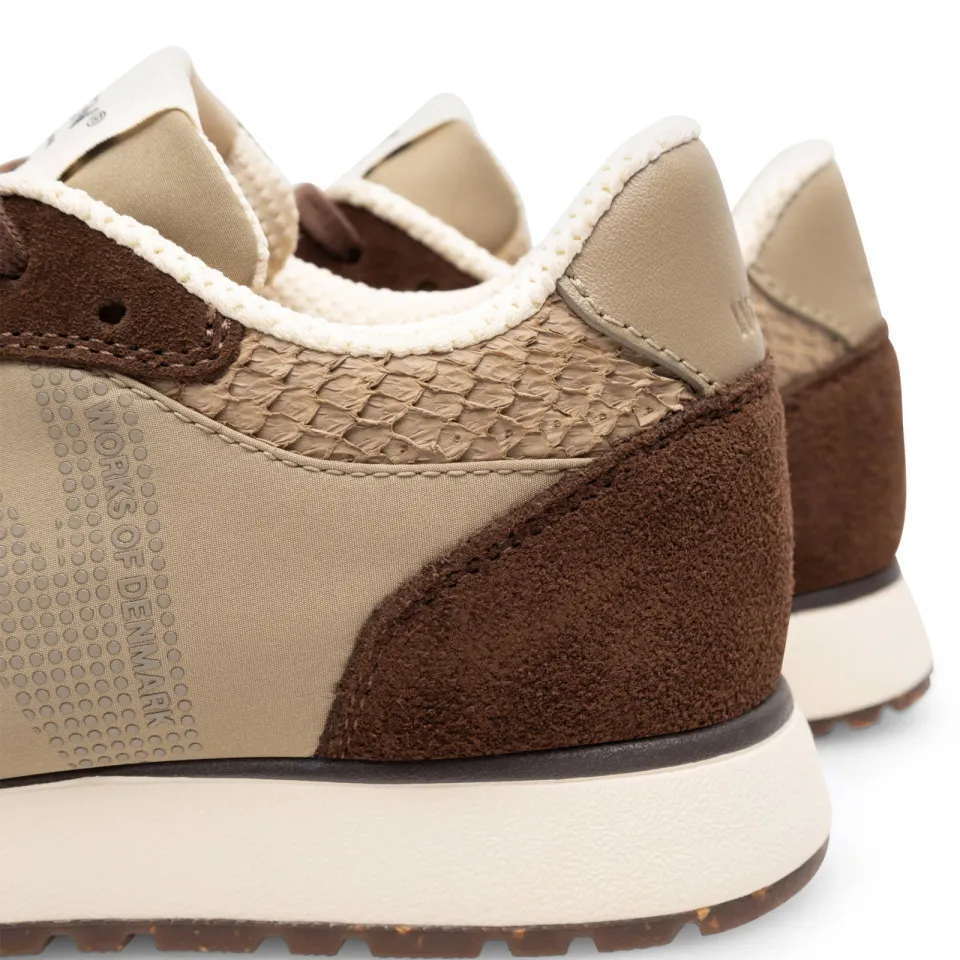 Woden Ronja leren sneakers bruin, foto 7