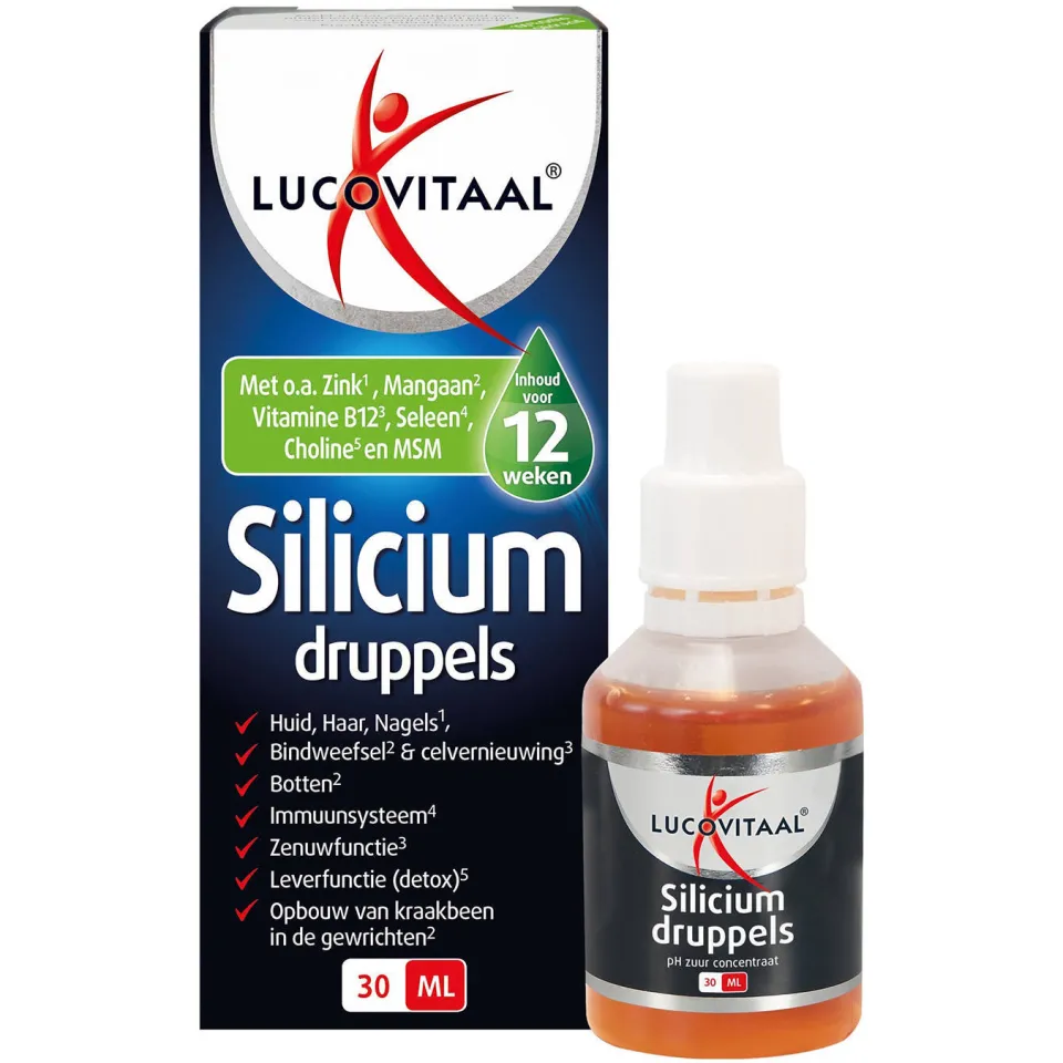 Lucovitaal Silicium Druppels - 30 ml, foto 3