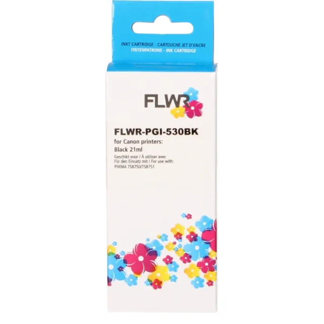 FLWR Canon PGI-530PGBK zwart (Huismerk (compatible))