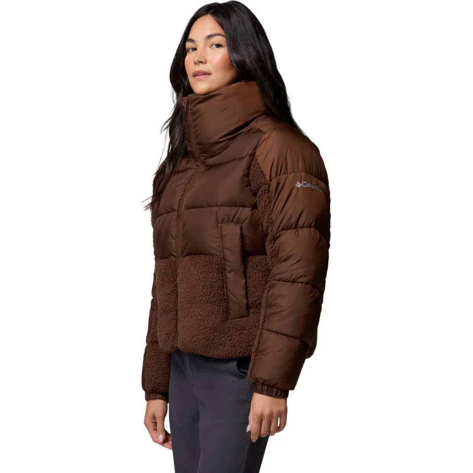 Columbia Leadbetter Point II winterjas bruin, foto 5