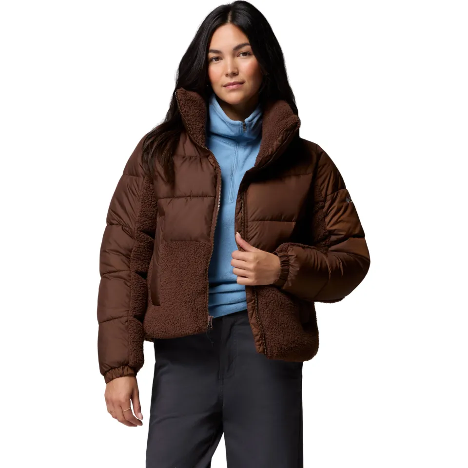 Columbia Leadbetter Point II winterjas bruin, foto 2