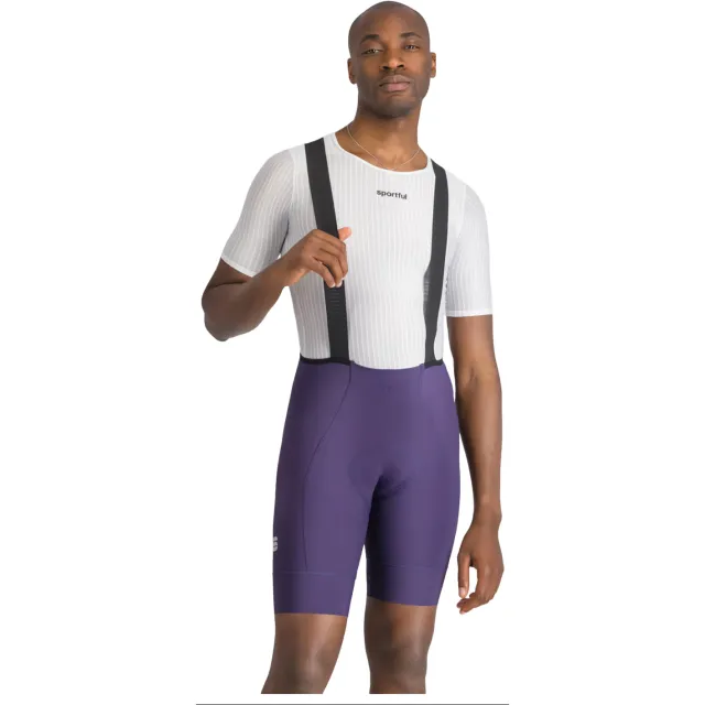 Sportful SRK Bibshort fietsbroek purper, foto 3