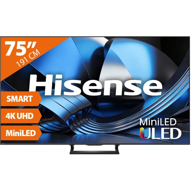 Hisense 75U79SE televisie zwart, foto 2