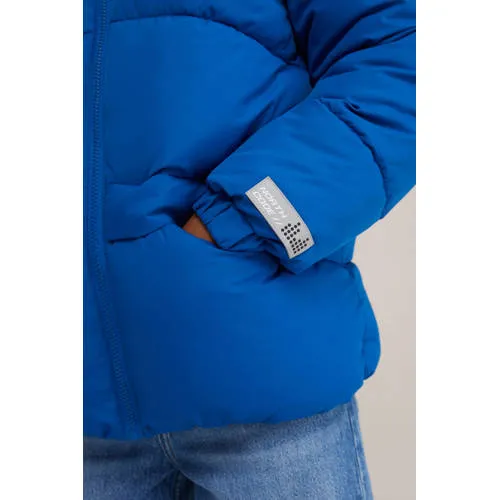 WE Fashion winterjas blauw, foto 6