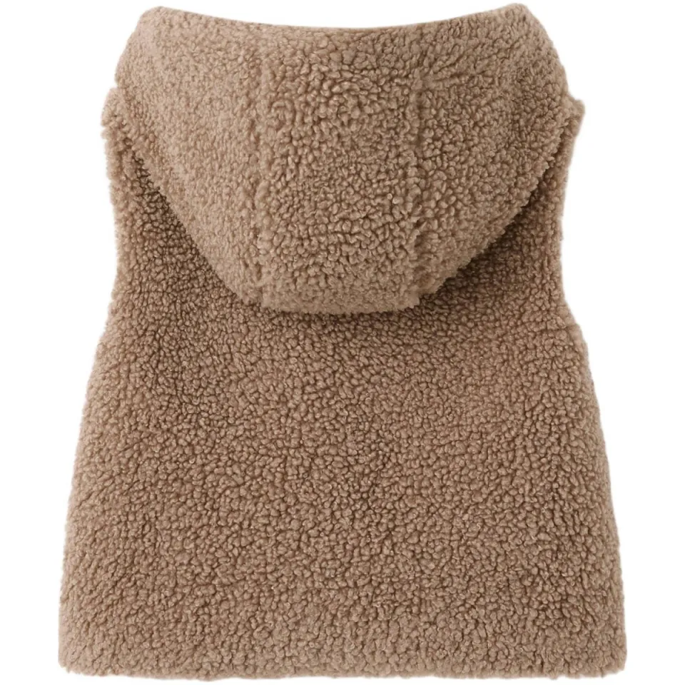 Mango Kids gilet - bruin, foto 3