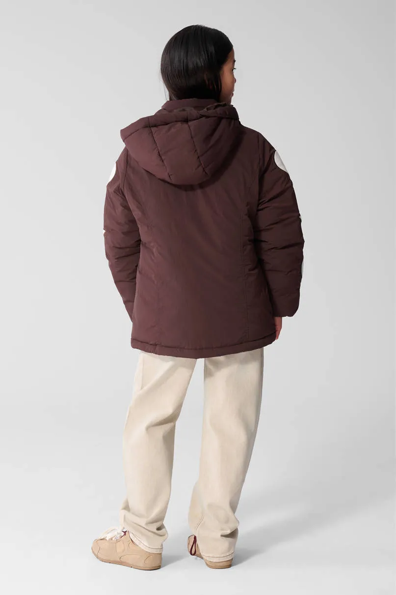 Shoeby winterparka donkerbruin, foto 5