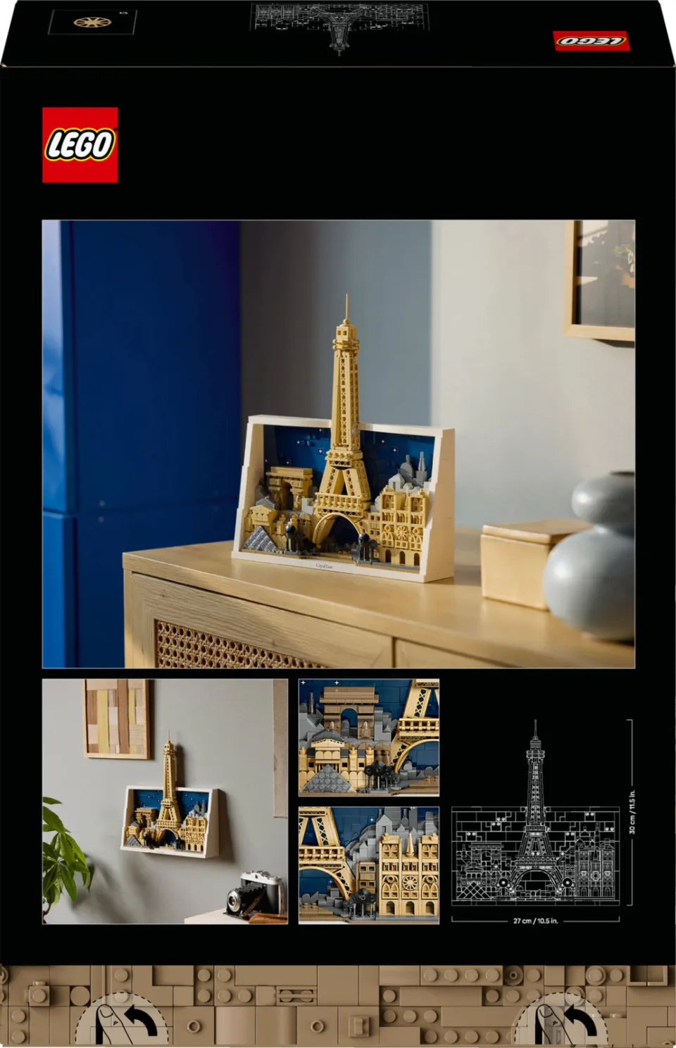 Lego Architecture Parijs – Stad van de Liefde Bouwpakket 21064, foto 3