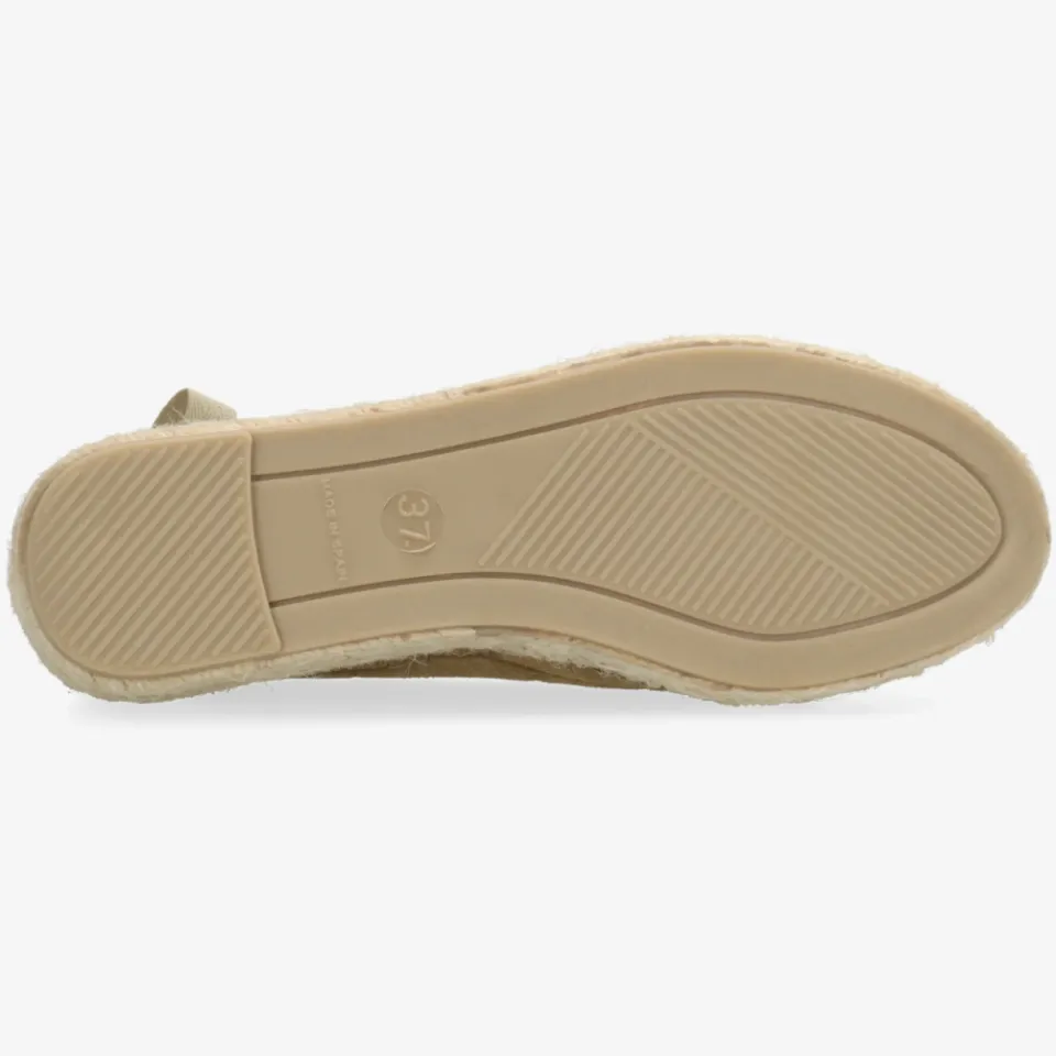 Shabbies Amsterdam Palma Kimono espadrille Croco Zand, foto 6