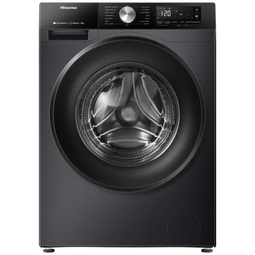 Hisense WF3S9043BB3 wasmachine zwart