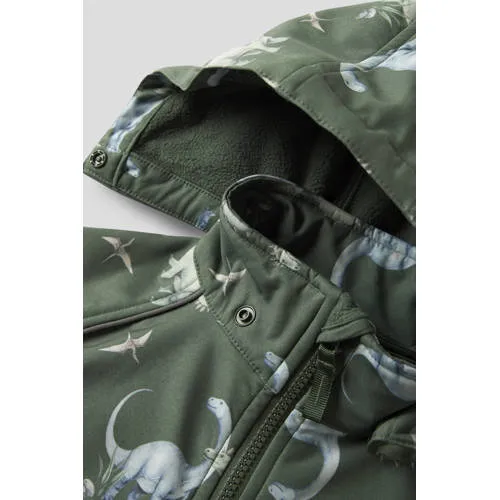 NAME IT Alfa 08 softshell buitenspeelpak groen, foto 3