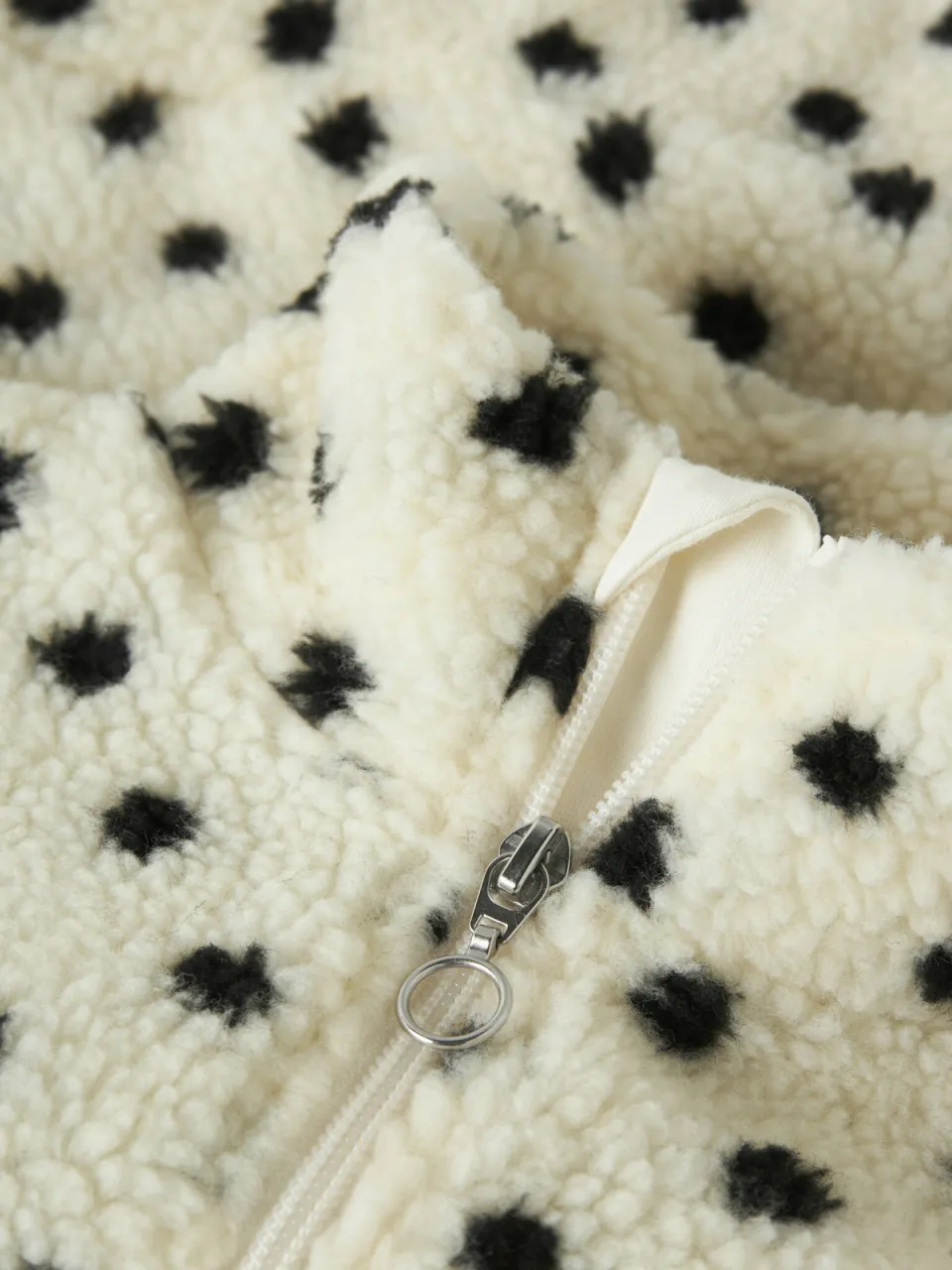 NAME IT KIDS jacquard gilet met stippen - beige, foto 6
