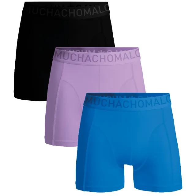 Muchachomalo Heren 3-pack Boxershorts Microfiber Veelkleurig
