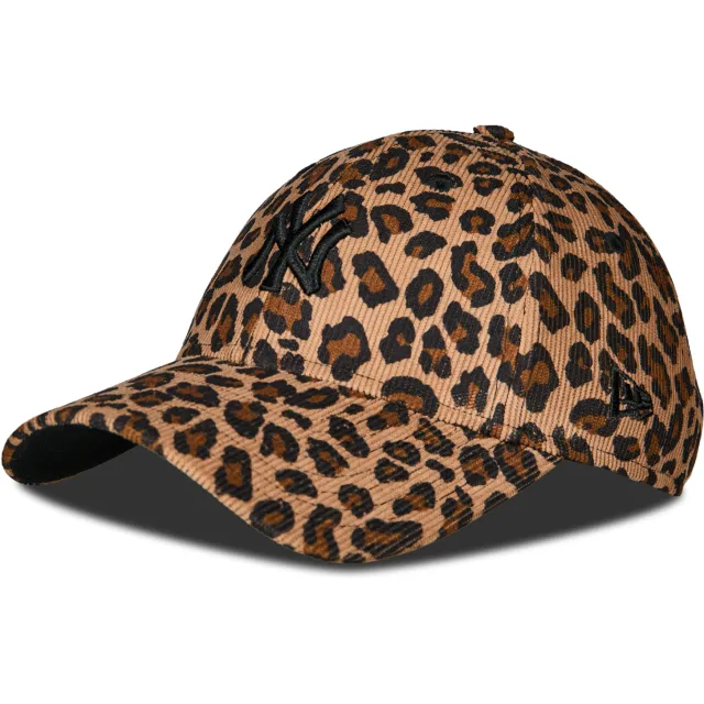 New-Era 9FORTY Leopard Cord pet bruin