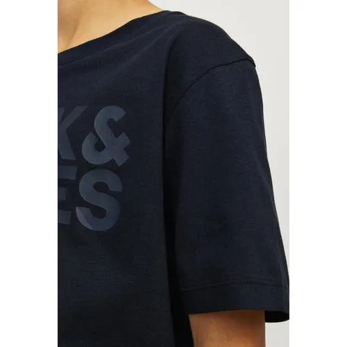Jack & Jones JJECORP t-shirt marineblauw, foto 5