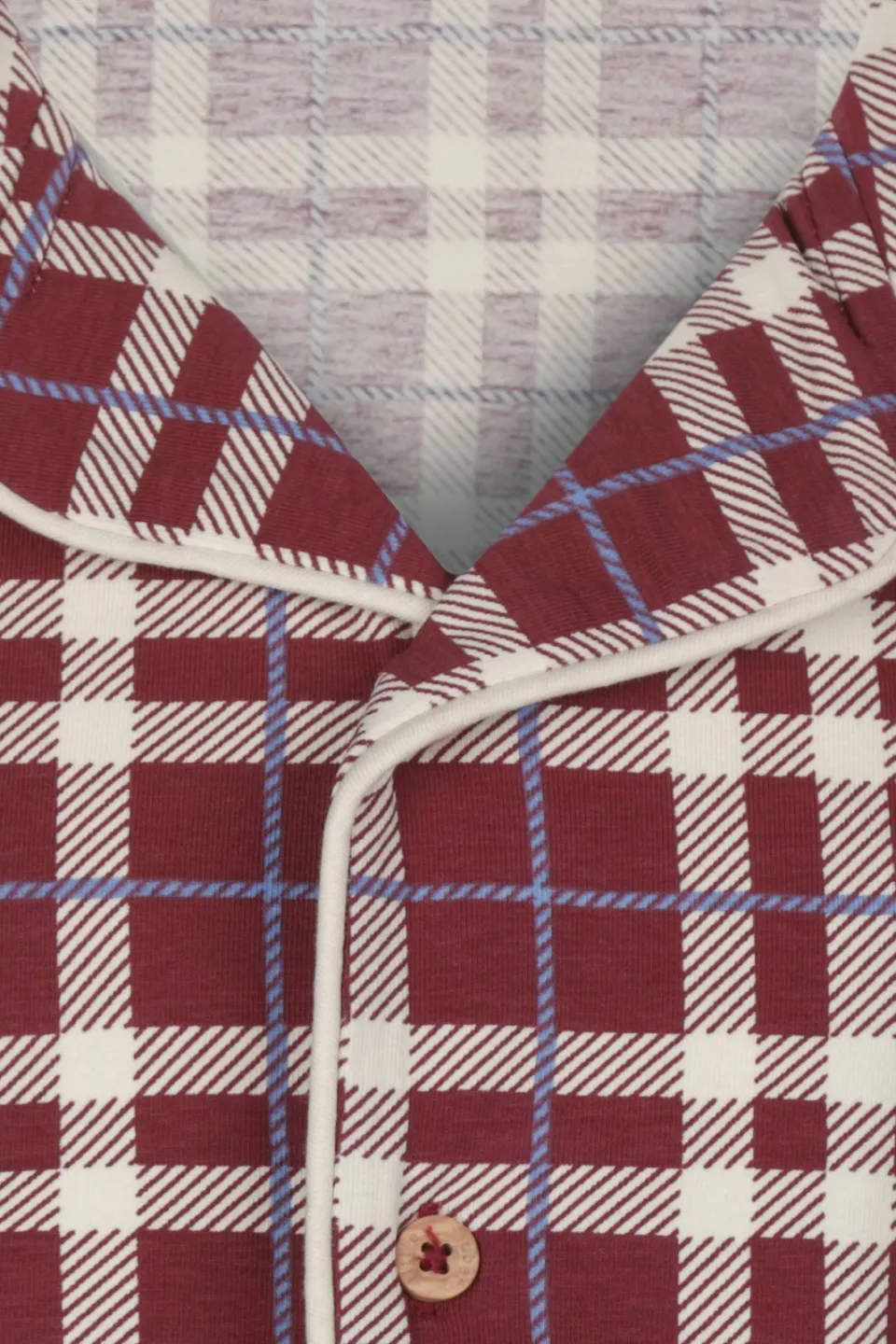 Little Label geruite pyjama donkerrood, foto 6