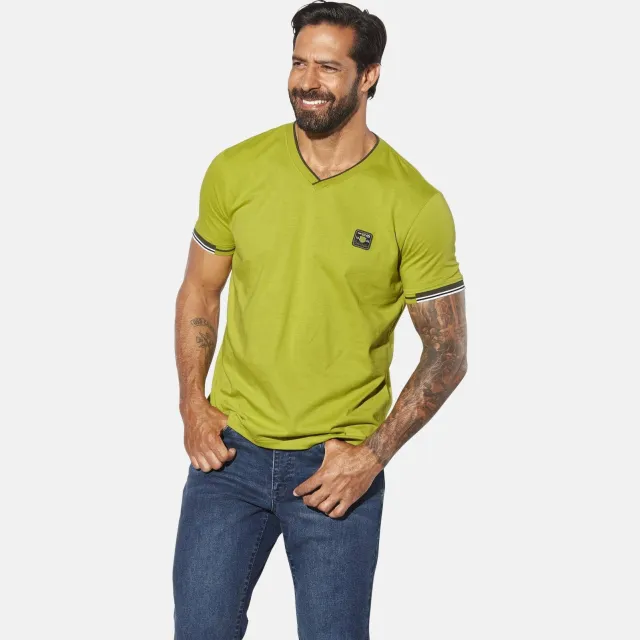 Jan Vanderstorm MORKBERG T-shirt groen