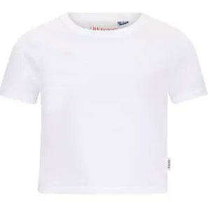 Retour Jeans T-shirt wit effen Offwhite