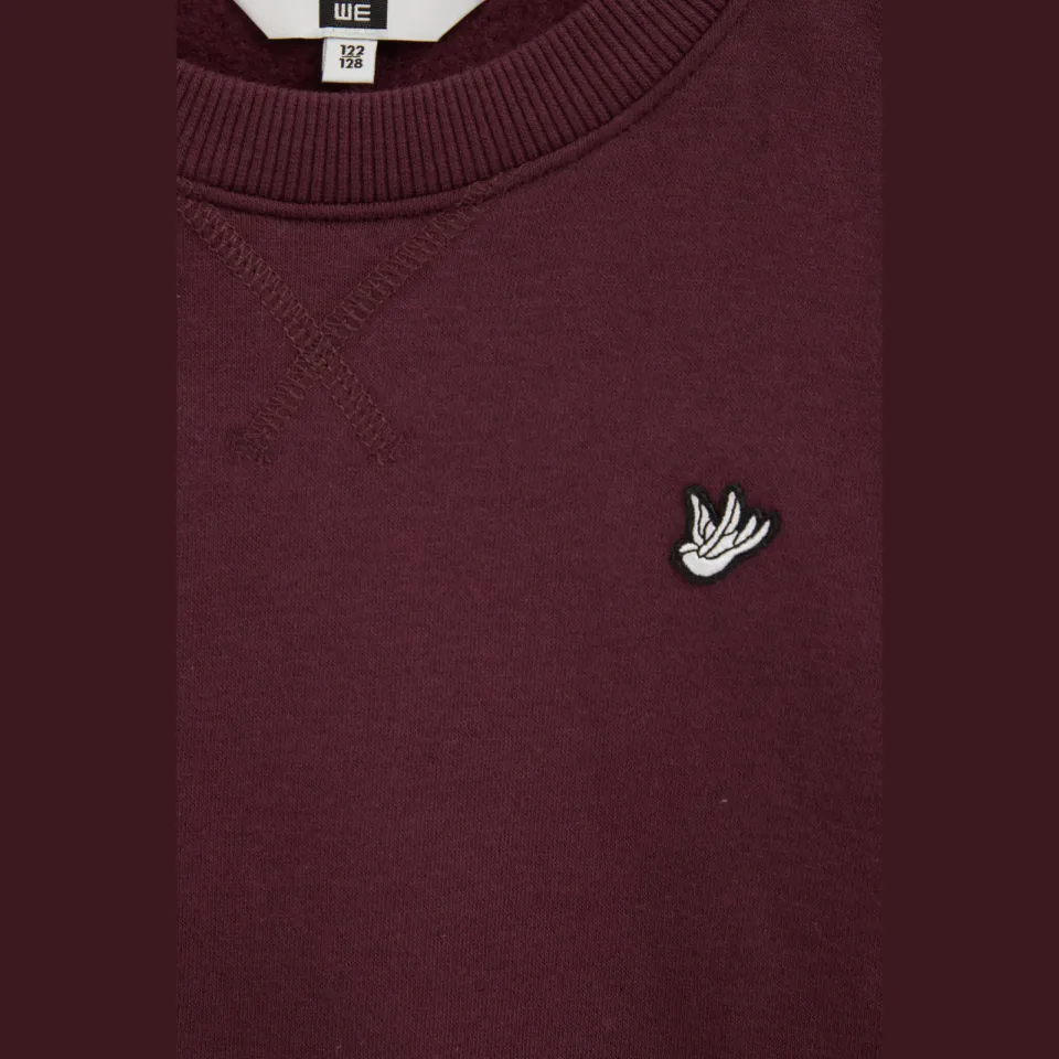 WE Fashion sweater - donkerrood, foto 5