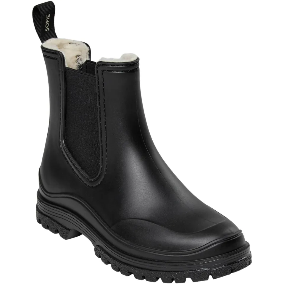 Sofie Schnoor girls enkelboots met profielzool - zwart, foto 4