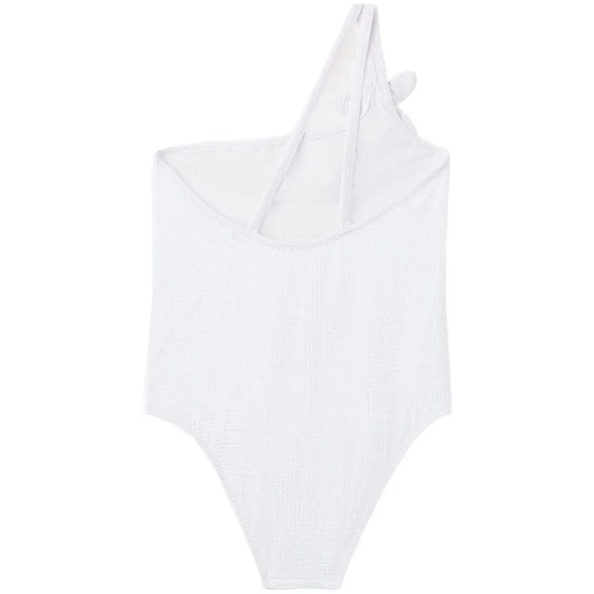 Mango Kids one shoulder badpak wit, foto 3